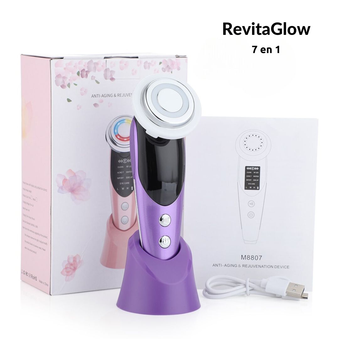 RevitaGlow ™ - Massage Facial 7 en 1 (CJ)